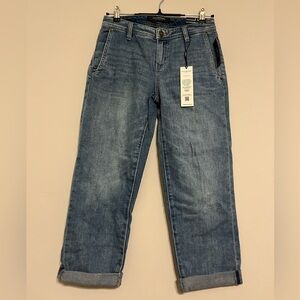 Liverpool The Norma Jean in Isla Vista Size 0/25 Boyfriend Cuffed Cropped